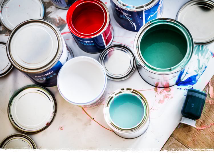 Recycle Paint and Decorate the Eco-Friendly Way