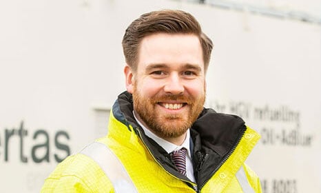Andrew Goodwin, National Bunker Manager, undertaking MBA Degree Apprenticeship