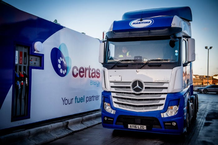Final preparations take place at new HGV refuelling site at Port of Liverpool