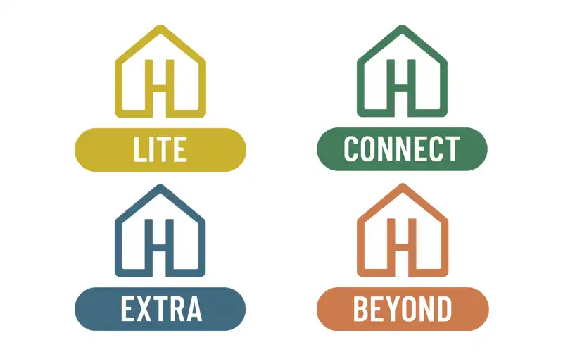 HomeSmart bundles logos on a white background.